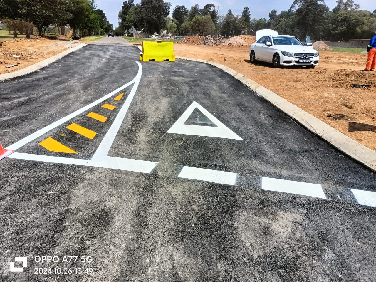 road marking Project